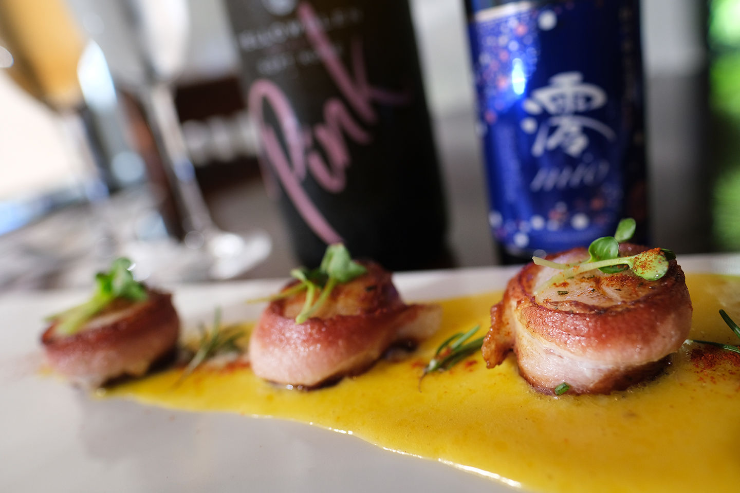 Proa Christmas menu